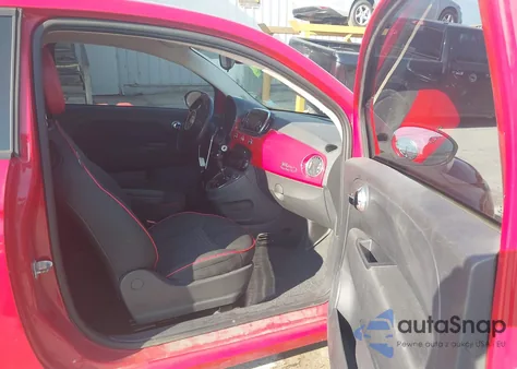 2017 Fiat 500 Pop from USA, damaged, VIN 3C3CFFKR1HT586432